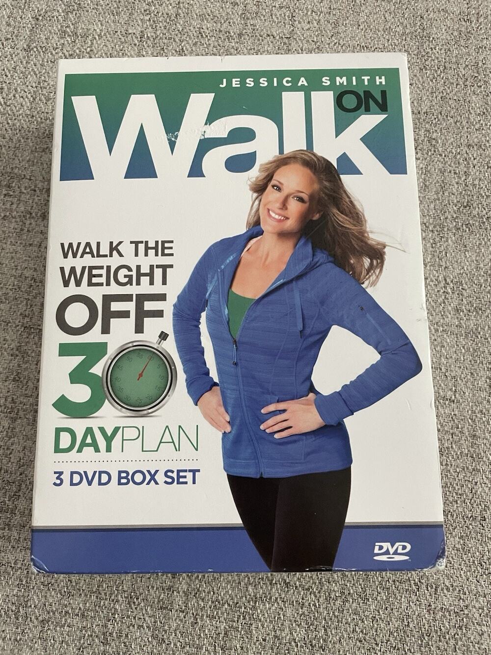 Jessica Smith Walk On 30 Day Plan 3 DVD Box Set Fitness Exercise Workout